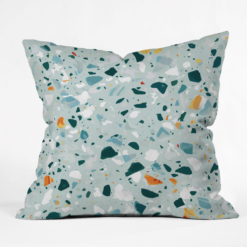 Housse de coussin d'extérieur rectangulaire et insert, 26 po x 26 po