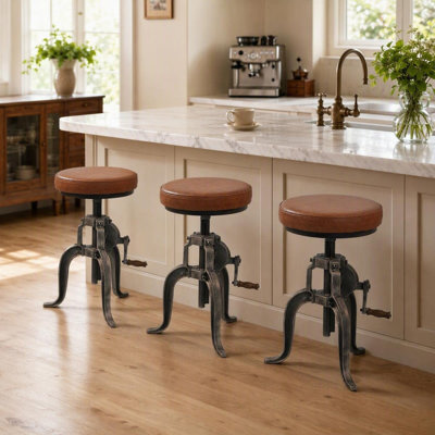 Tabouret pivotant à hauteur réglable Jomarion