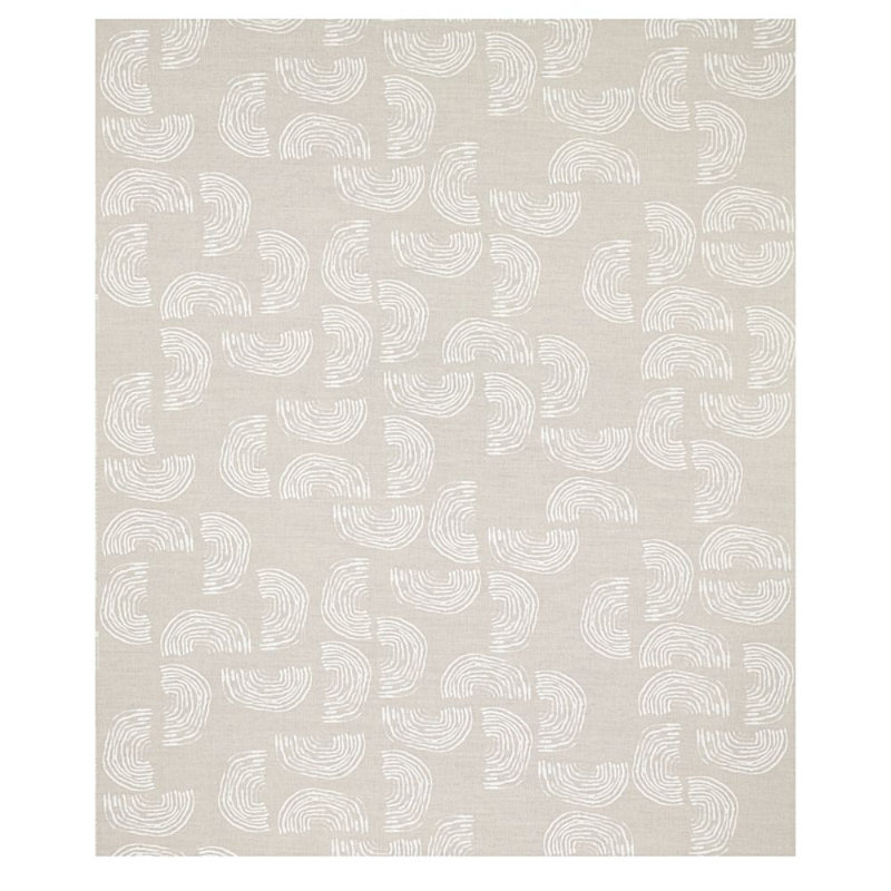 Tissu Quansoo Schumacher x Caroline Z Hurley, Ivoire