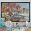 Forêt d'automne aux bouleaux III - Peinture sur toile-993188956-993189030