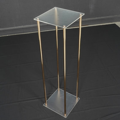 Jardinière en métal doré