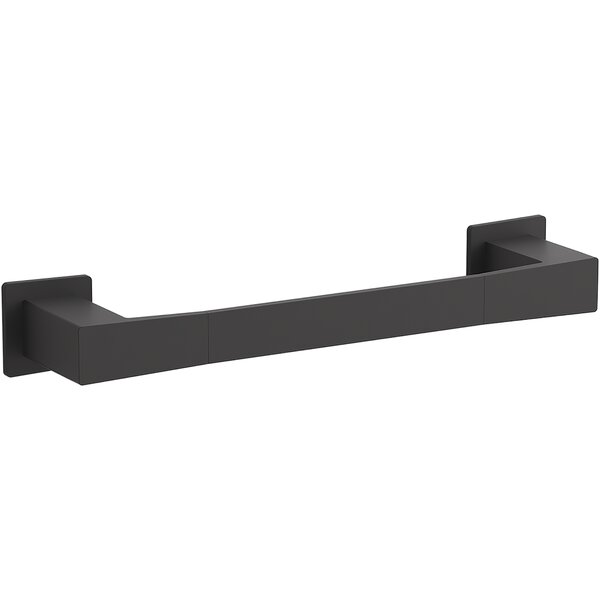 Blaine Modern Matte Black Towel Bars