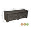 Banc de rangement en bois massif Harleen-1709856958