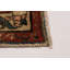 Tapis noir et brun foncé noué à la main One Of Kind 3 pi 7 po x 9 pi 7 po Andelz