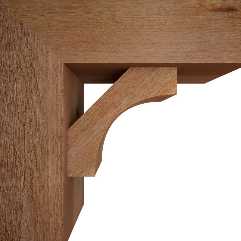 Support Westlake Block avec support décalé, 22 X 22, Cèdre rouge occidental de l 8 po (scié brut)