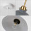 Luminaire suspendu simple à 1 lumière Gibran-1312792633
