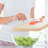 2-Piece Kitchen Knife Set Sliver Stainless Steel Santoku/Paring knife Set with Cat Patten