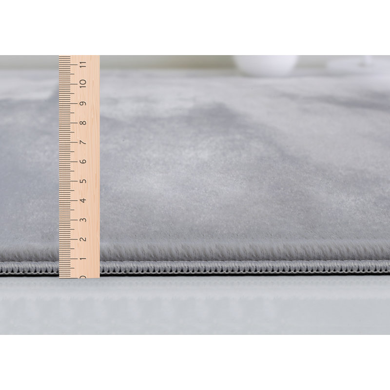 Schnabel Solid Colour Area Rug, Rectangular 240 x 340 cm