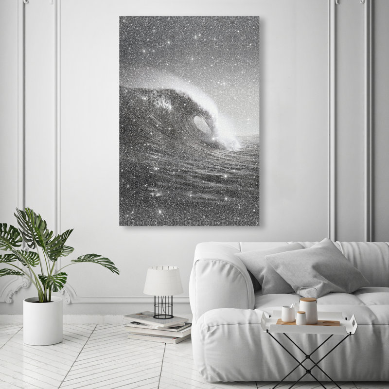 Tectonic Flow II Print by Oliver Gal, 15"H x 10"W, Gallery Wrapped