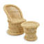Naim Wicker Outdoor Armless Lounge Chair