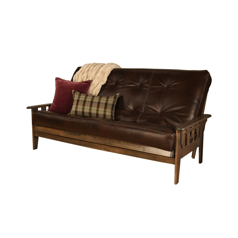 Futon avec matelas Stratford, Sentier de l'Oregon de couleur java