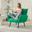 Jahriel Modern Corduroy Upholstered Accent Armchair-1464630998