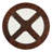 Cylina Solid Wood Glass Top Round Table Set, Coffee Table With 4 Stools