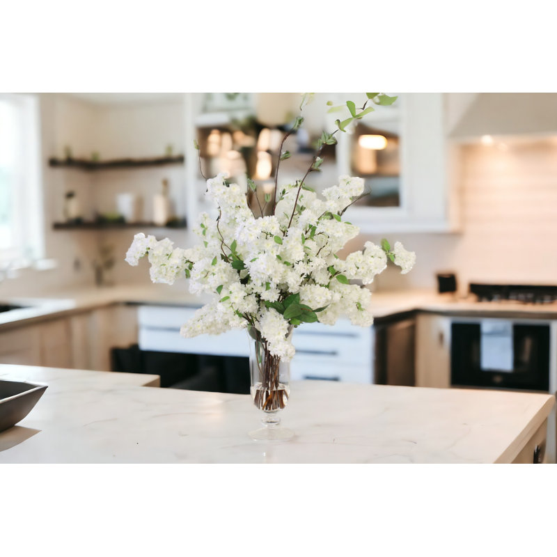 Cherry Blossom Floral Arrangement in Vase