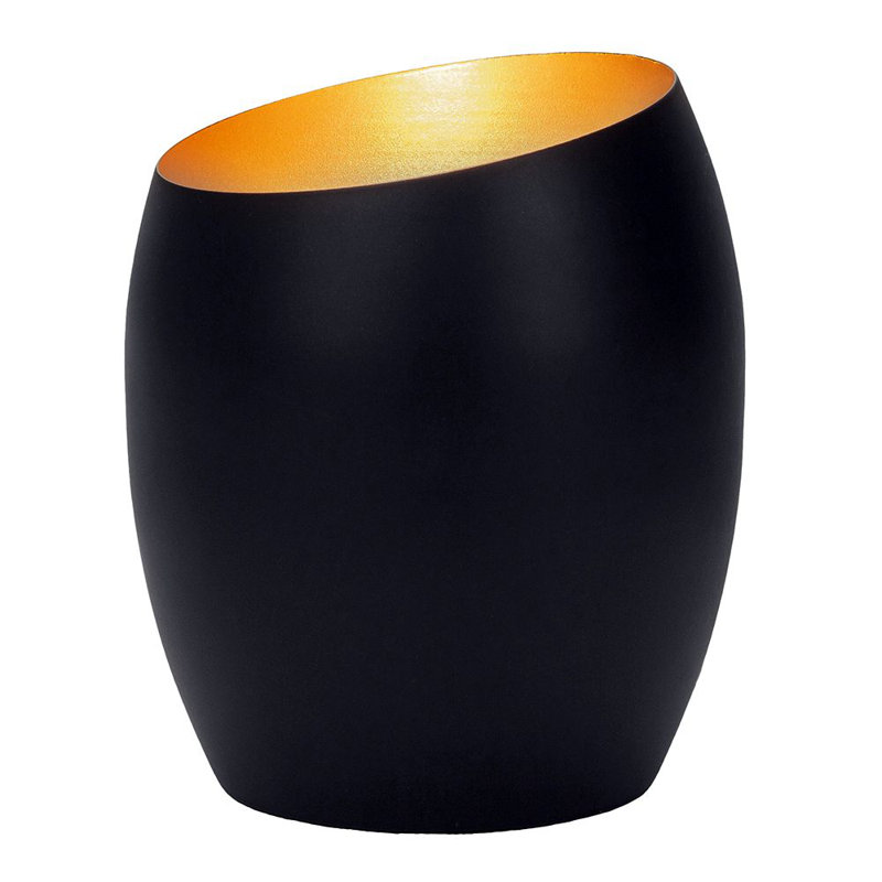 Ashwin Contemporary Designer Matt Integrated LED Table/Floor Lamp Uplighter, Black