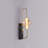 Amber Ribber Glass Wall Lamp
