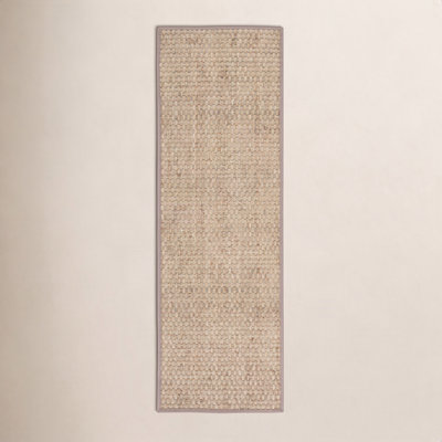 Lasone Natural Gray Seagrass Rug