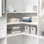 Grid 3 Piece Corner Shelf
