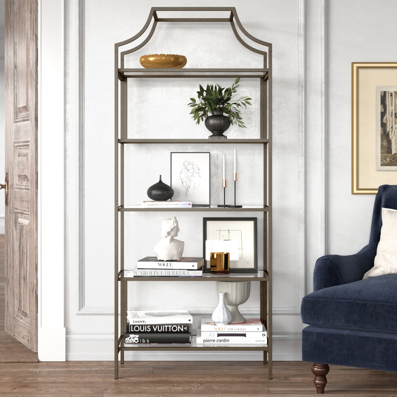 Chiasson Bookcase, Bronze