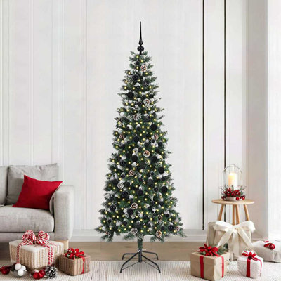 Artificial Christmas Tree with 300 LEDs Green