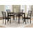 Braylen Faux Marble Top Metal Base Dining Table-343411455-343411454-343411453