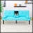 67-Inch PVC Multi-Functional Sofa Bed-1732324395