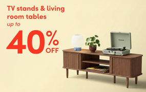 TV stand & living room table clearance