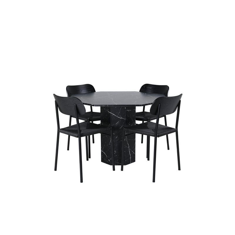 Marbs 4 - Person Dining Set