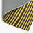 HorizontalStripes Brown Indoor and Outdoor Area Rug-950954040
