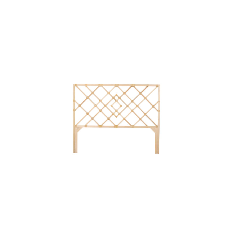 Darien Open-Frame Headboard, Twin, Natural