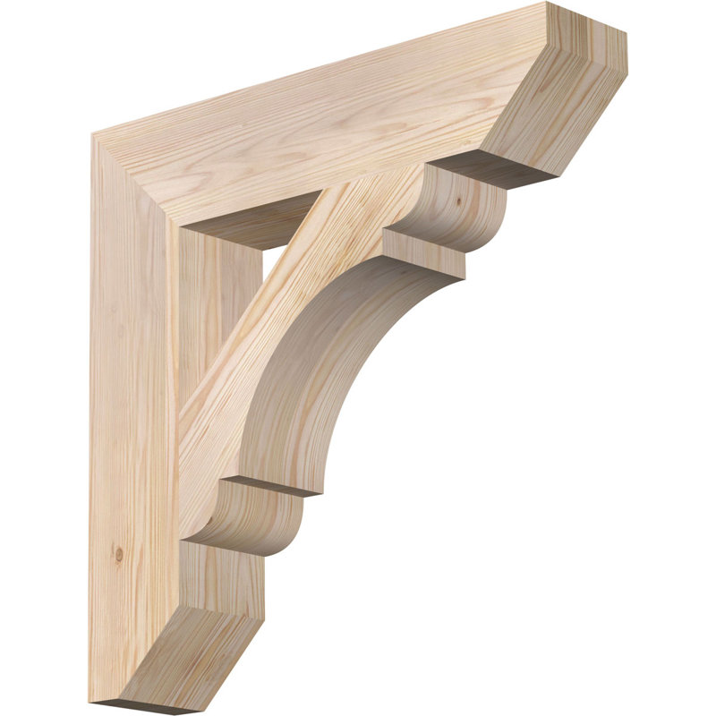 Support à lattes l 5 5 po x P 26 po x H 26 po, sapin Douglas, Douglas (lisse), H 26 po x l 5,5 po x P 26 po