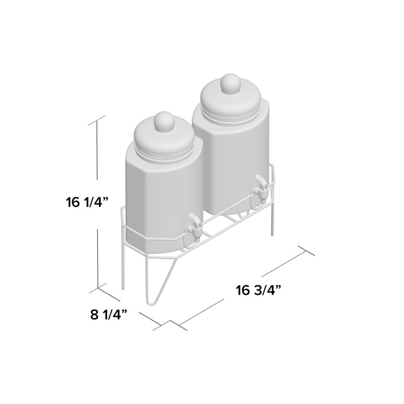 Enakshi 192 oz. Distributeur de boissons