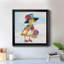 Groovy Duck and Sky - peinture sur toile encadrée-1025999976-1025999978