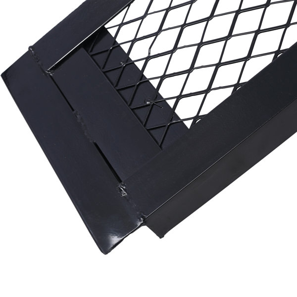 iYofe Steel Loading Ramp, Folding ATV Ramp With Safety Straps, Portable ...