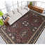 Tapis vin et bleu marine de haute qualité noué à la main