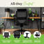 Chaise de bureau ergonomique HON Solve Mesh, structure noire, givré-123244102-123244334