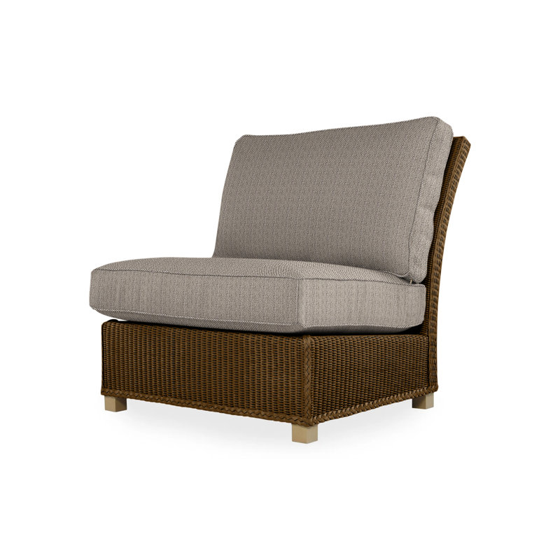 Hamptons Outdoor Lounge Chair, Bark, Cottage Pepper