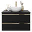 80mm Single Bathroom Vanity with Ceramic Basin