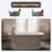 61" White Solid Surface Oval Freestanding Soaking Bathtub with Pedestal Base-117276287