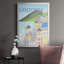 «Living By The Sea II», reproduction encadrée de qualité supérieure - prête à être accrochée-88288106-88288108