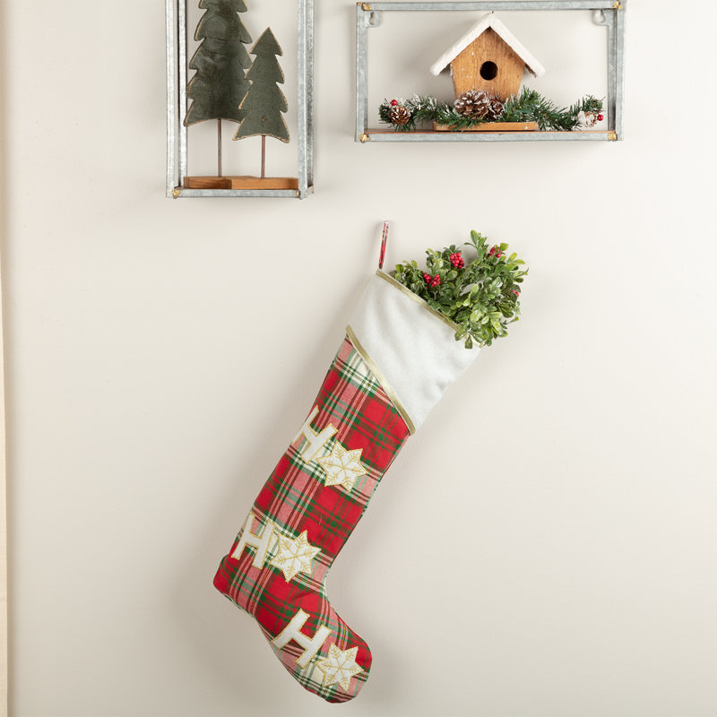 Chaussette de Noël festive, L 11 po x H 20 po