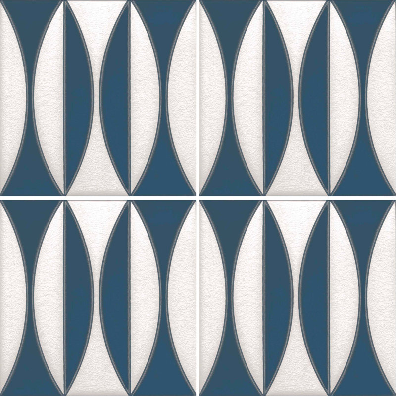 Carreau de céramique 8 "x 8", Saphire