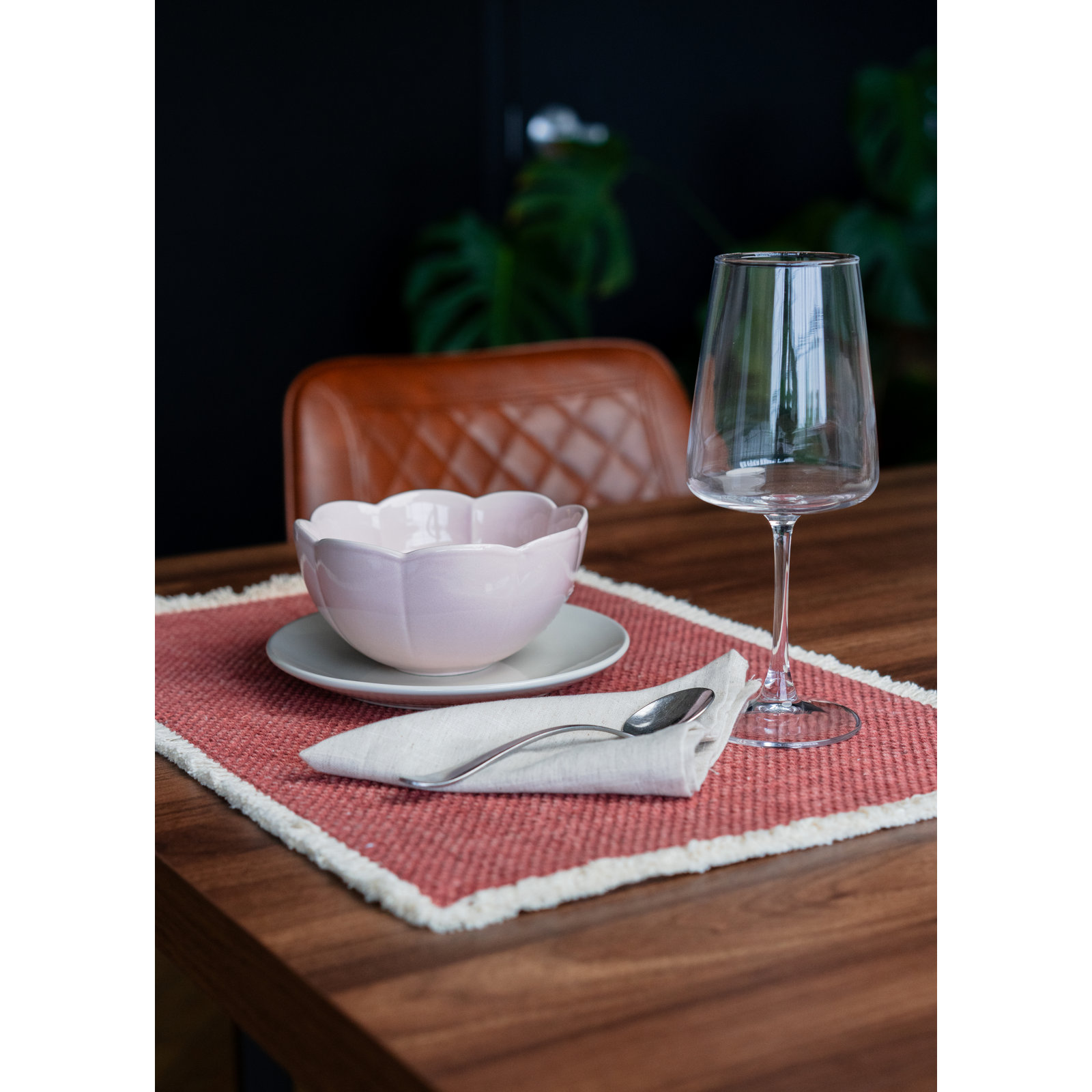 Table Runner, Red