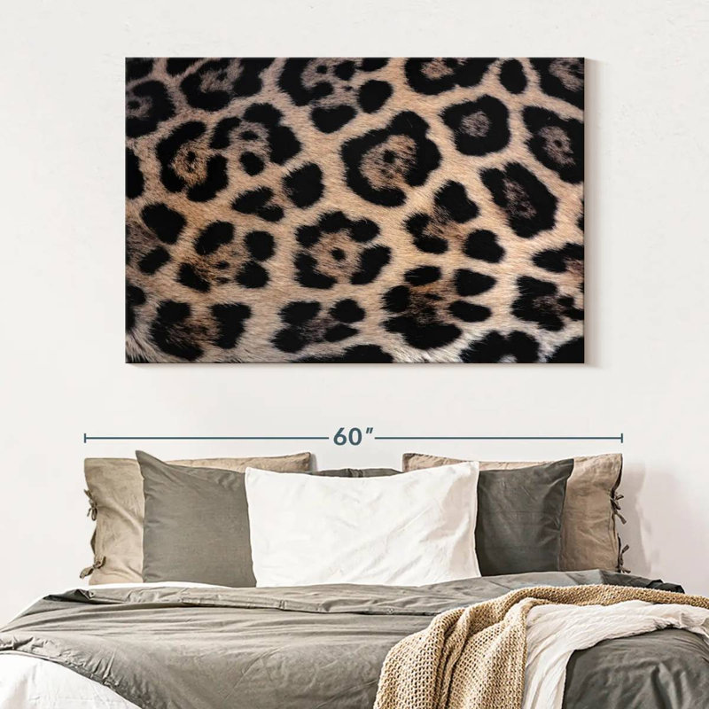 Brampt Jaguar Fur, 34" H x 51" W