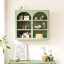 Armoire à trois murs - construction durable avec tablette amovible, salon, salle de bain, salle à manger-50386059-50386062