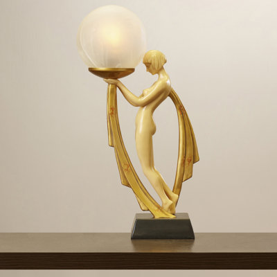 The Desiree Art Deco Illuminated Figurine