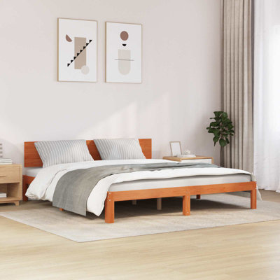 Solid Wood Bed