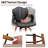 Hively 360° Swivel Upholstered Counter Stool With Wood Frame-271096298-271096293