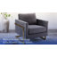 Fauteuil d'appoint en tissu Posse-663266817-580356340
