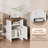 Farmhouse Modern Nightstand with Shelf and Barn Door-274963406-282282344
